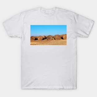 Round Bales Of Hay T-Shirt